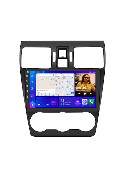 Subaru Levorg 2015-2018 Android Multimedya Carplay Android Auto Navigasyon Kameralı 6gb Ram 64gb 9"