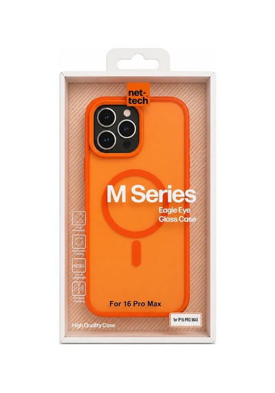 Nettech Apple İphone 16 Pro Max Uyumlu Nt-n107 Arka Koruma Kılıf - Siyah