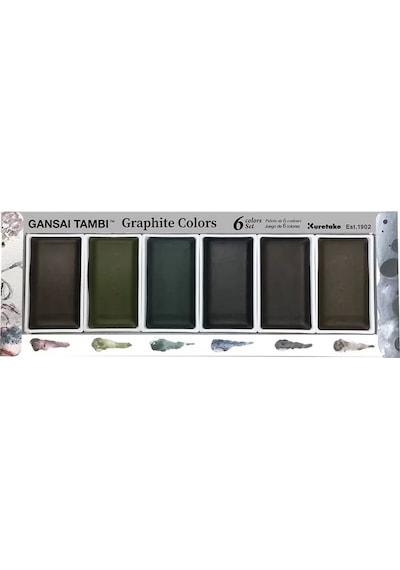 Zig Kuretake Gansai Tambi Sulu Boya Seti 6lı
