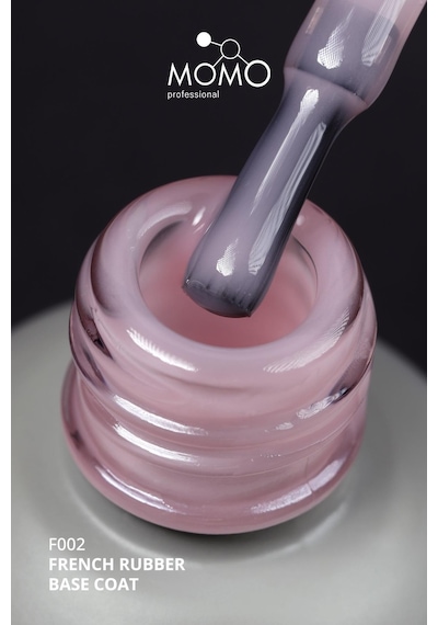 Momo Professional Kalıcı Oje French Base F002 Uçuk Pembe 14 Ml