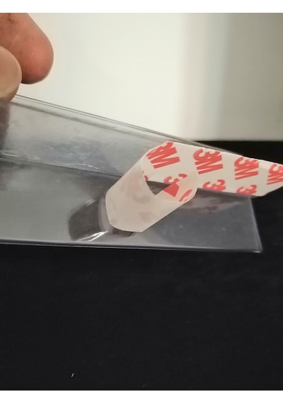 10 Adet Pvc Etiketlik Dik Siperli Yapışkanlı 10x4 Cm Raf Önü