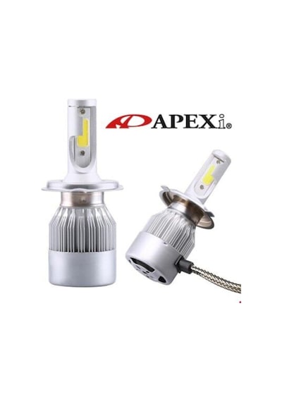 Apexi H11 Xenon Şimşek Etkili 10800lm 6000K Yüksek Aydınlatma Led