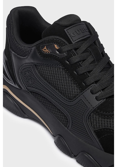 Guess Mazzy Logolu Sneaker Ayakkabı Fltmz2fab12 Bayan Ayakkabı Fltmz2 Fab12 Black Siyah