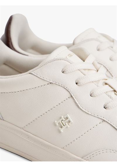 Tommy Hilfiger Th Herıtage Sneaker Shıny Kadın Beyaz Spor Ayakkabı - Fw0fw08823