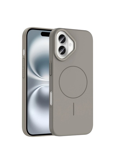Apple Uyumlu iPad iPhone 16 Plus Kılıf M-safe Şarj Özellikli Zore Ruby Sert Kapak Çok Renkli