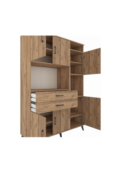 Hyperion Dolap 9 Raflı 2 Çekmeceli 6 Kapaklı 132x44x195 Çam-çam/çam Atlas Çam/atlas Çam Hyperion Dolap 9 Raflı 2 Çekmeceli 6 Kapaklı 132x44x195 Çam-çam/çam Atlas Çam/atlas Çam