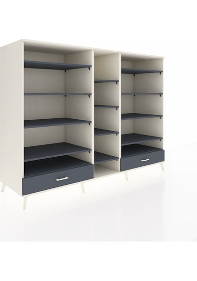 Kronos Dolap 14 Raflı 2 Çekmeceli 220x59x163 Aytaşı-antrasit Aytaşı-antrasit Kronos Dolap 14 Raflı 2 Çekmeceli 220x59x163 Aytaşı-antrasit Aytaşı-antrasit