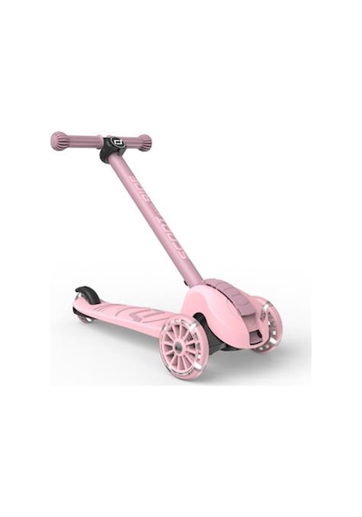 Scoot And Ride Highwaykick 3s Çocuk Scooterı, Rose - Led Tekerlekli, Katlanabilir Ve Ayarlanabilir