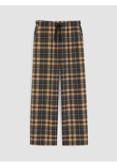 LC Waikiki Lc Waıkıkı Gri Ekose Erkek Pijama Alt