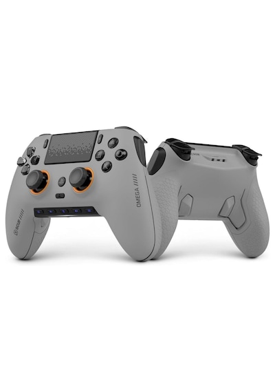 Omega Ps5 & Pc Kablosuz Kontrol Cihazı Açık Gri Resmi Lisanslı, Tmr Analog Ve Omron Mekanik Switch