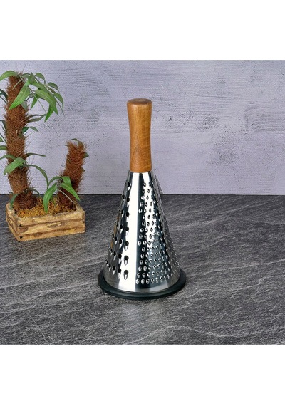 Ahşap Saplı Huni Rende 20cm Çelik Diğer