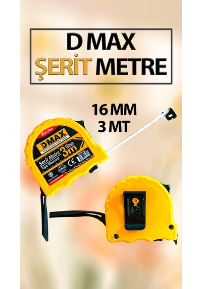 Dmax , Şerit Metre 3 Metre 3