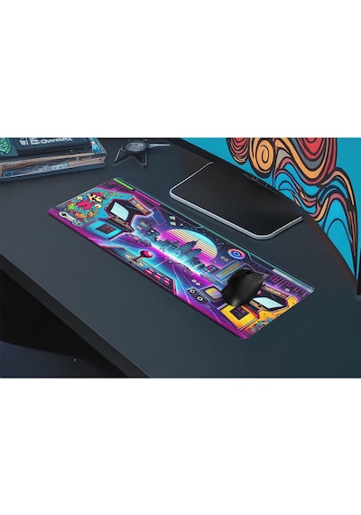 Gaming Oyuncu Xl Mouse Pad Kaydırmaz Dikişli 80 30 Cm Mousepad 15