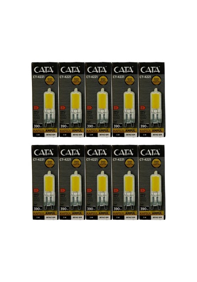 Ct-4221 5w 6400k Beyaz G9 Duylu Kapsül Led Ampul 10 Adet
