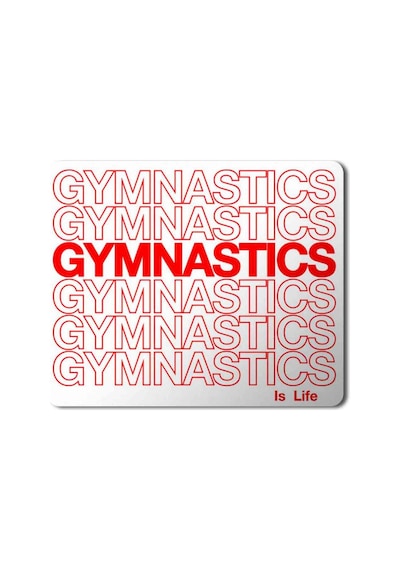 Gymnastics Baskılı Mousepad Mouse Pad