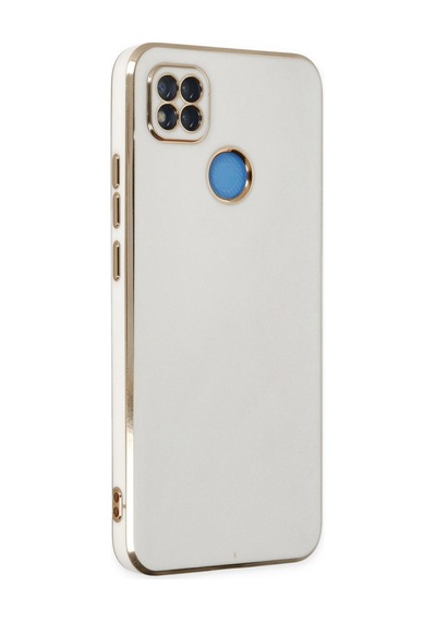 Xiaomi Redmi 9c Uyumlu Kılıf Volet Silikon - Beyaz
