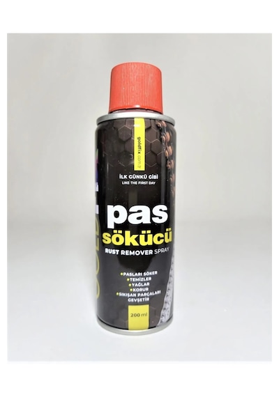 Goldfıx Temizleyici Yaglayıcı Koruyucu Pas Sökücü 200 Ml 1 Adet