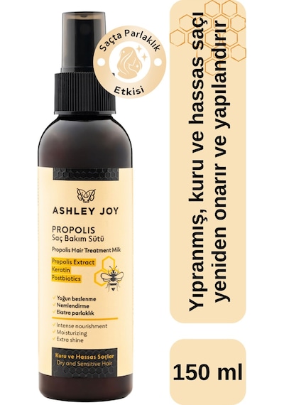 Kuru Ve Hassas Saçlar Için Besleyici Onarıcı Propolis, Procapil Keratin Saç Bakım Sütü