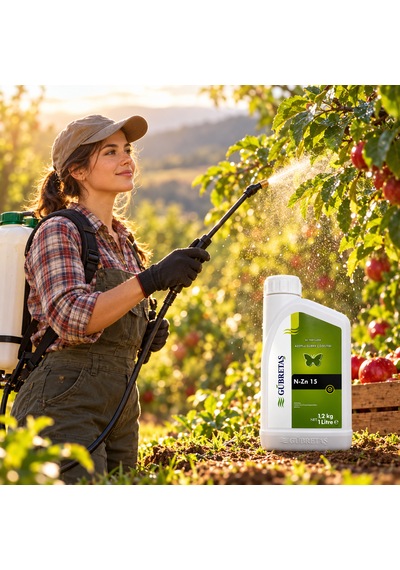 Gübretaş N-zn 15: %15 Azot + %4 Çinko İçeren Sıvı Gübre 1 Litre 1 L