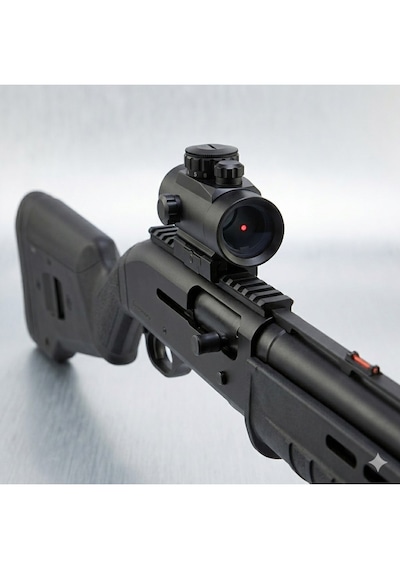 1x30 Eg Pratik Hedefleyici Nişangah Red Dot Sight Dot - Hedefleme Reddot Siyah