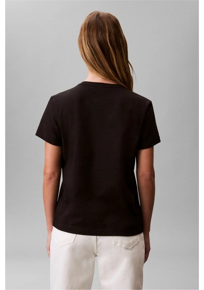 Calvin Klein Kadın Baskılı T-shirt-lv047b224gub1 SIYAH