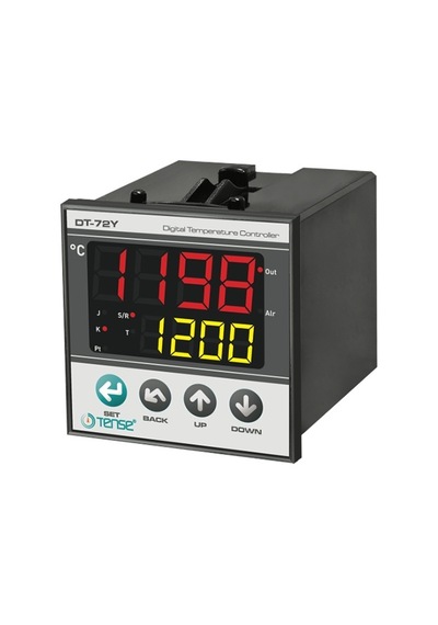 Dt-72y Opsiyonel Sıcaklık Kontrol Cihazı 72 X 72 J,k,s,r,t,pt100 2x4 Dijit 7 Segment