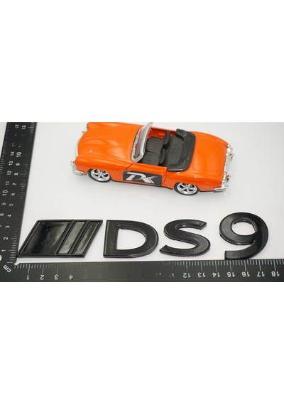 Dk Tuning Ds9 Bagaj Siyah Abs Logo Arma Yazı Citroen İle Uyumlu