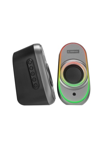 Rampage Rms-x3 2.0 6w Bluetooth Özellikli Siyah Multimedia Rgb Işıklı Gaming Usb Speaker