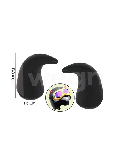 Direksiyon - 551 - Ve Kask Üstüne Takılan Boynuz - Spt-gld - Aparatı Siyah