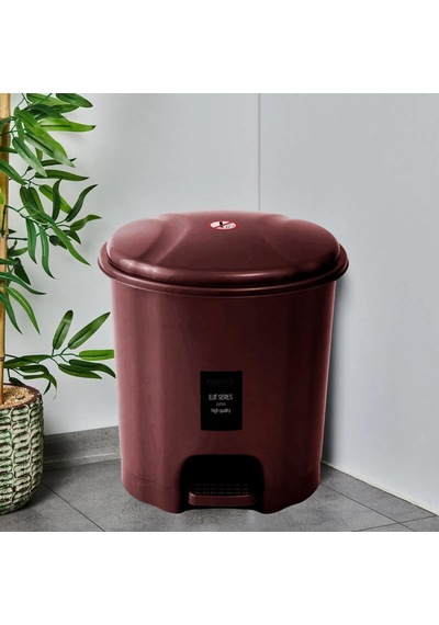 Motek Elit Pedallı Plastik Çöp Kovası İç Kovalıı 22 Lt-mürdüm Mürdüm
