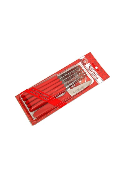Sürbisa 61007 Meyve Bıçak Seti 6'Lı Siyah