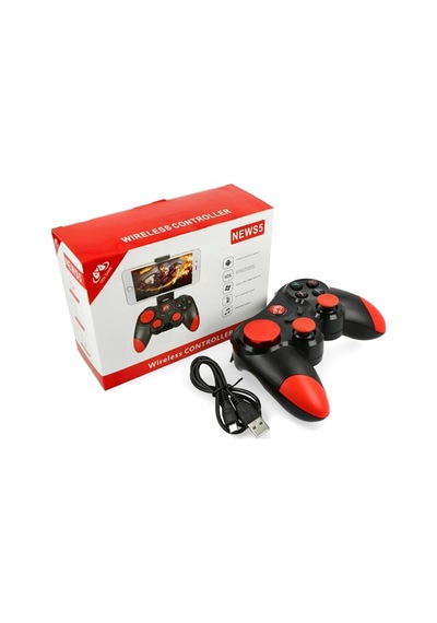 New S5 Wireless Kablosuz Oyun Kolu Bluetooth Joystick Gamepad
