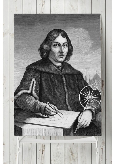 Nikolas Kopernik Bilimsel Poster 2