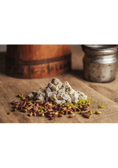 Antep Fıstıklı Hindistan Cevizli Sultan Kuş Lokumu 1 Kg