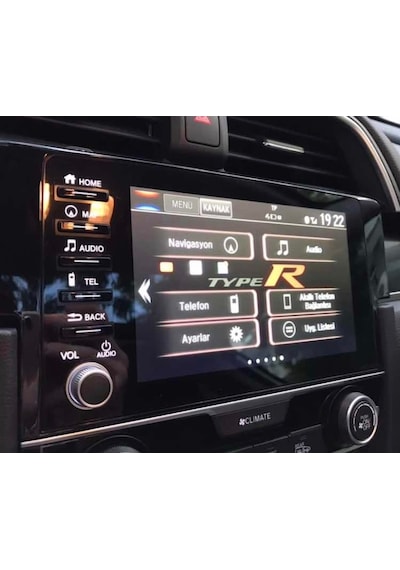 Honda Civic Makyajlı Kasa Fc5 Navigasyon Temperli Ekran Koruyucu