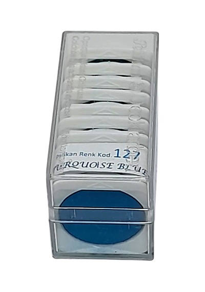 Pelikan 10 Lu Suluboya Tableti Turquoise Blue-turkuaz Mavi