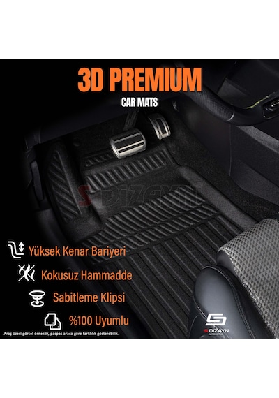 Seat Arona 3d Pro Havuzlu Paspas 2017 Üzeri A+ Kalite