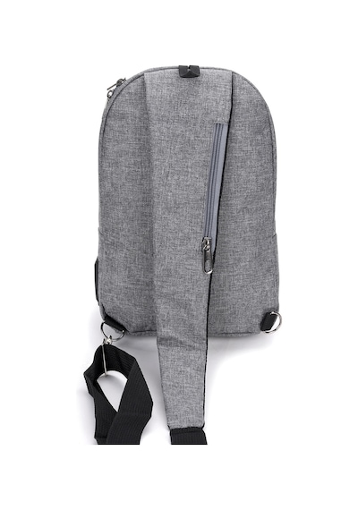 Strong Bag Strong Kulaklık Çıkışlı Tek Kol Göğüs Ve Sırt Çantası ,çapraz Çanta Body Bag Tk01 Gri GRİ
