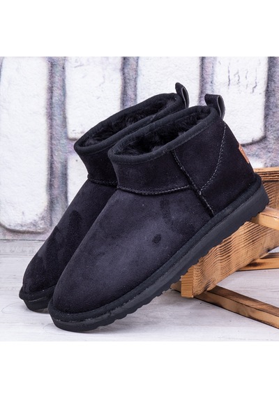 Pierre Cardin Kısa Süet Kadife Kadın Bot  Kışlık