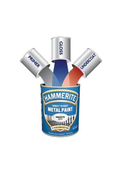 Hammerite Direkt Pas Üstüne Metal Boyası Döküm 0,75Lt