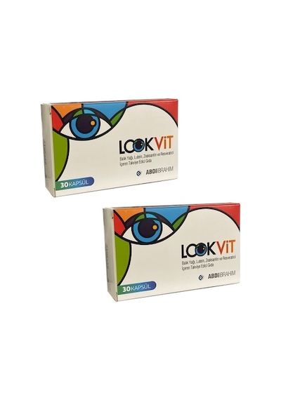 Lookvit Takviye Edici Gıda 2 x 30 Kapsül