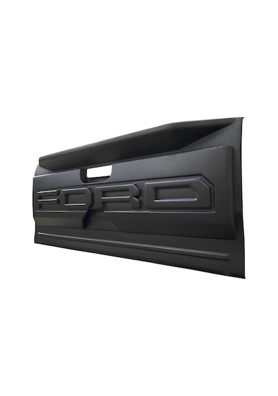 Ford Ranger 2016-2021 Bagaj Kapağı Kaplama Tailgate Kaplama Ford Yazı Vurgulu Siyah Mat