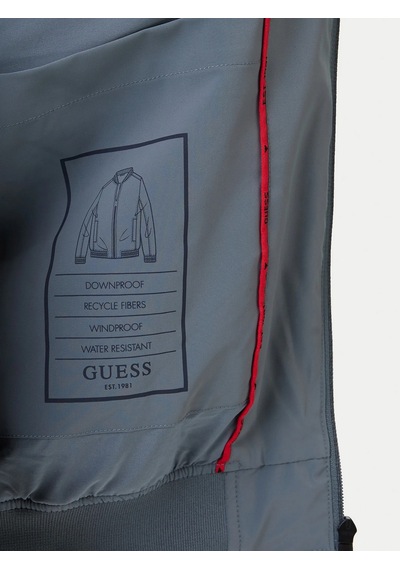 Guess M6rl09wj362 Stretch Packable Bom Erkek Mont Gri
