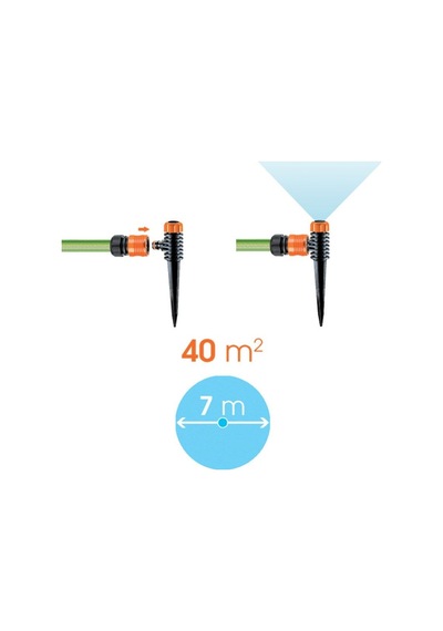 Claber 8660 Sprınkler Sabit Turbospıke