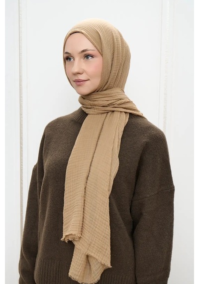 Deserto Fashion Müslin Şal-3609 Çok Renkli