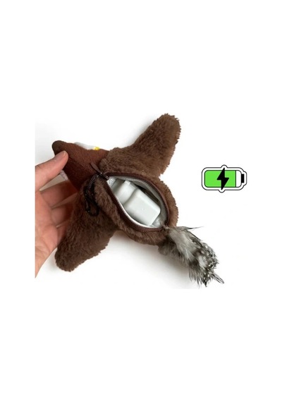 Buğz Şarjlı Peluş Uçan Kuş Oyuncak