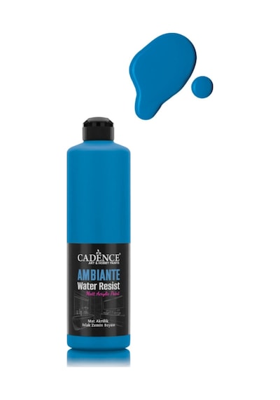 Ambiante Islak Zemin Boyası Aw42 Royal Mavi 500ml + Katalizör 20g