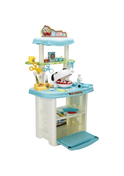 S00004902 Doktor Set Hayvan Dişçi Seti 43prç Mavi