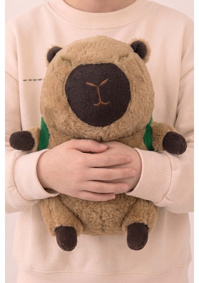 Capybara Figürlü Peluş Oyuncak Çok Renkli