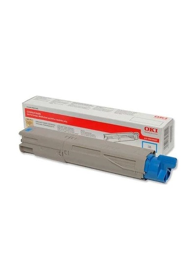 OKI 43459347 Toner 2.500 Sayfa Mavi C3300-3400-3450-3600 Modeller